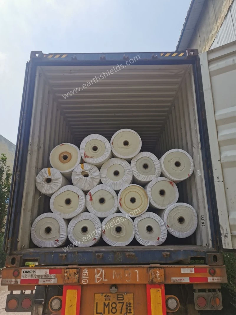 High Quality Cheap Price High Strength Low Elongation 40-500G/M2 Pet PP Woven Geotextile
