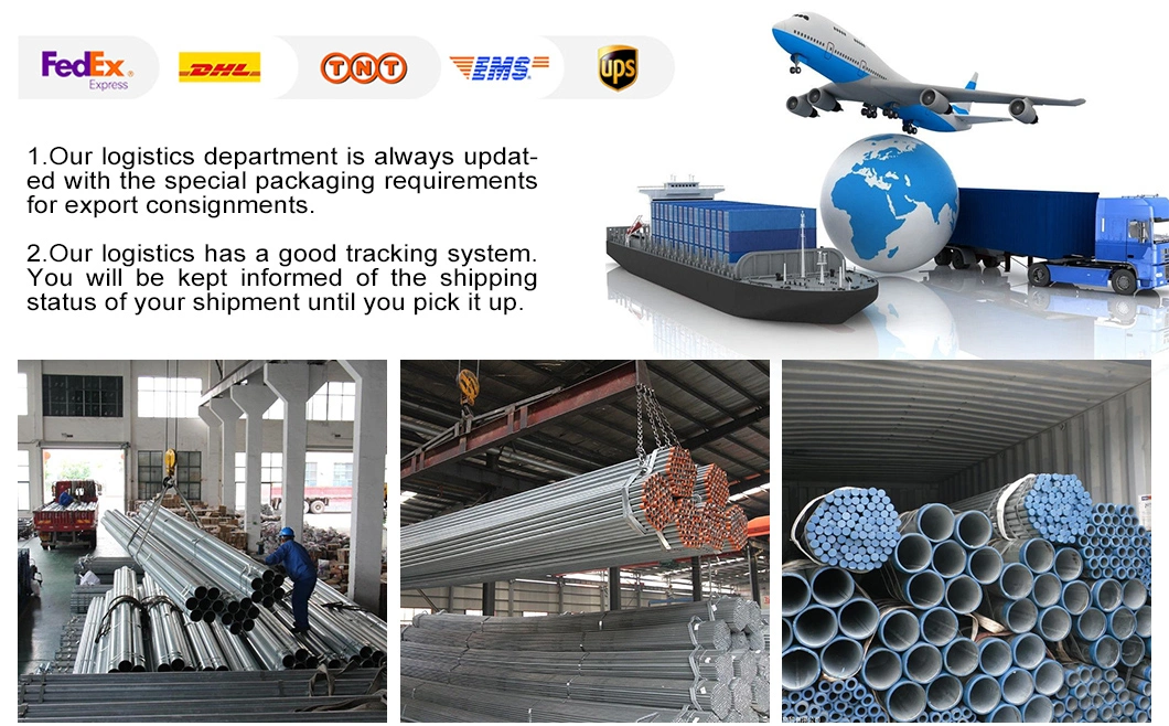 Hot DIP Galvanized Steel Pipe / Gi Pipe Pre Galvanized Steel Pipe