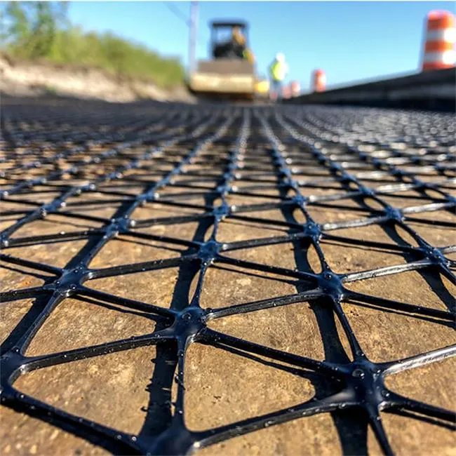 Anti Corrosion Biaxial Plastic Geogrid Mesh for Subgrade Reinforcement
