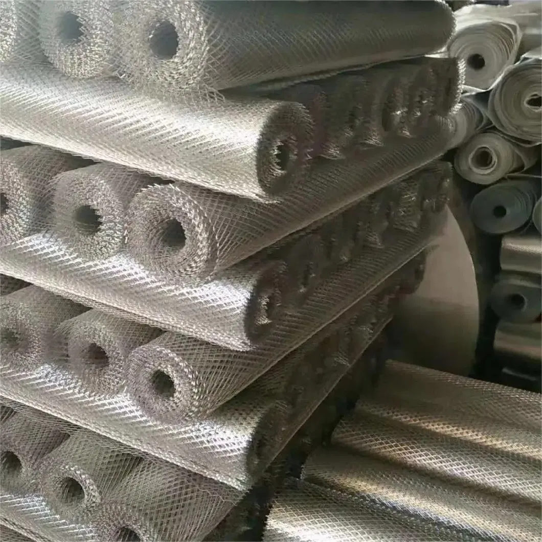 Diamond Aluminum Sheet Expanded Metal Wire Mesh Galvanized Expandable Metal