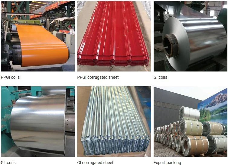 Prepainted Steel Sheet PPGI Coils for Metal Roofing