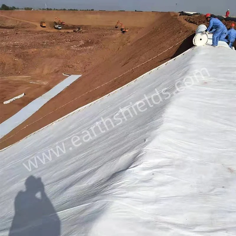 Pet Filament Geotextile Non-Woven Fabric for Landscape, Railroad Ballast Separation