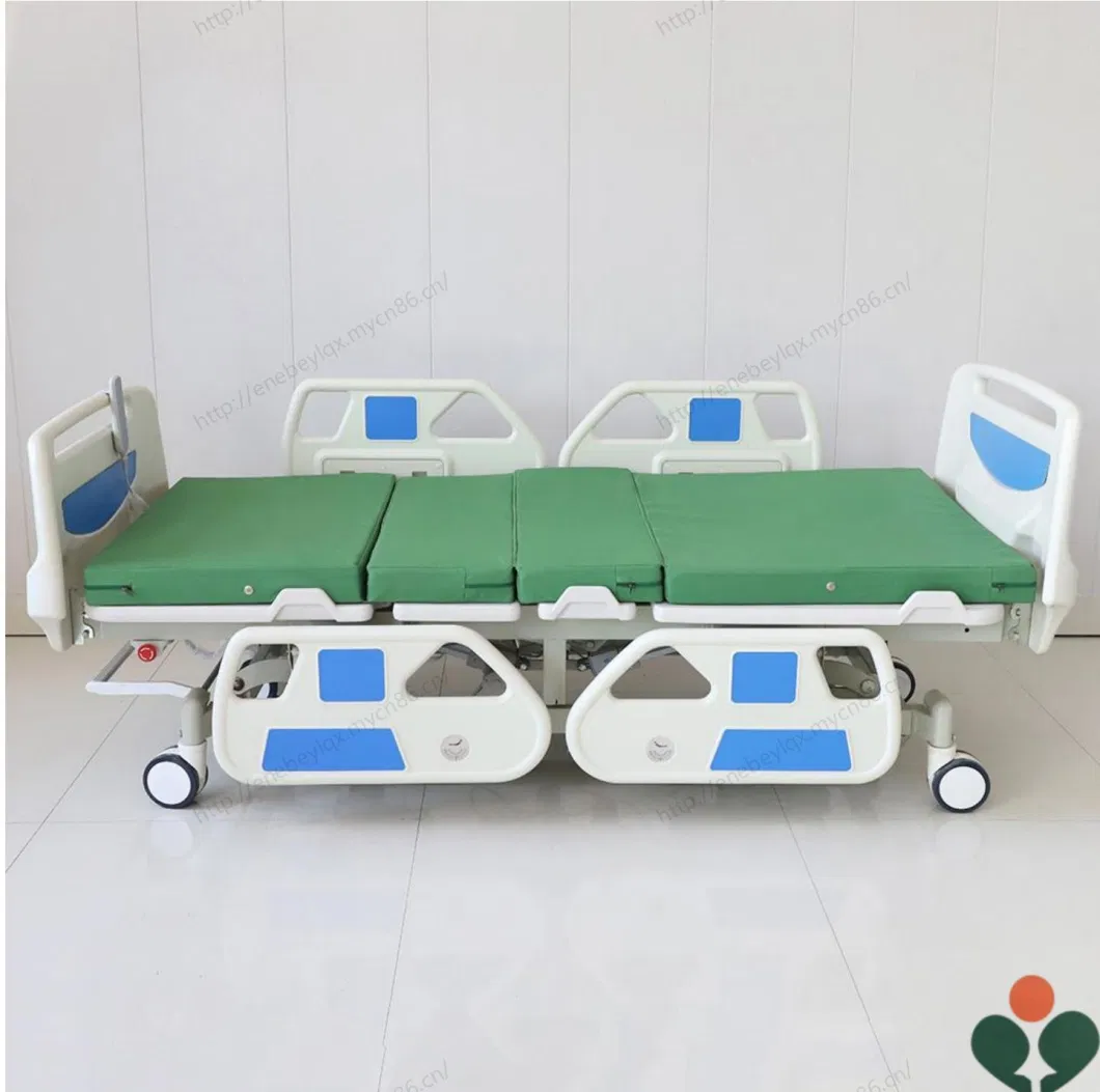 Medical Adjustable Electric Five Functions Patient Nursing Hospital Bed for Customized Support