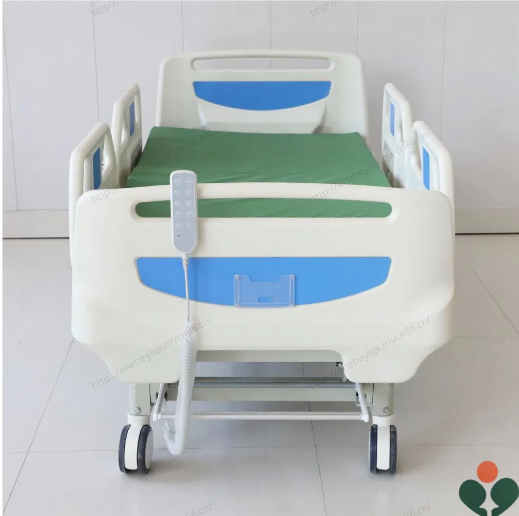 Medical Adjustable Electric Five Functions Patient Nursing Hospital Bed for Customized Support