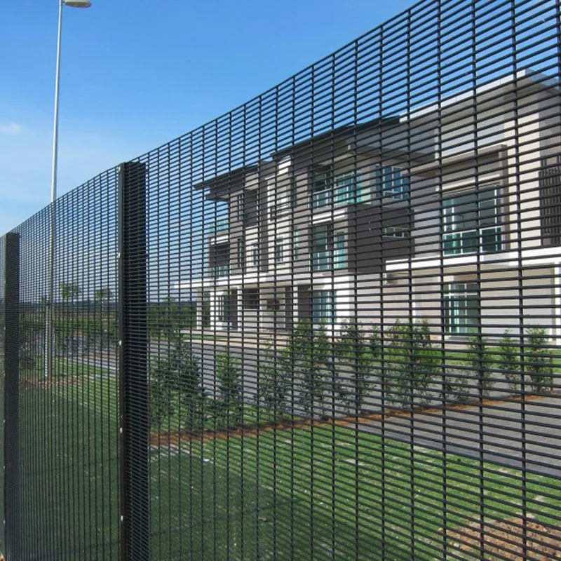 SGS Verified China Factory High Quality Durable 358 Security Fence Powder Coated Clear View 358 Anti-Climb Fence High Security Fencing