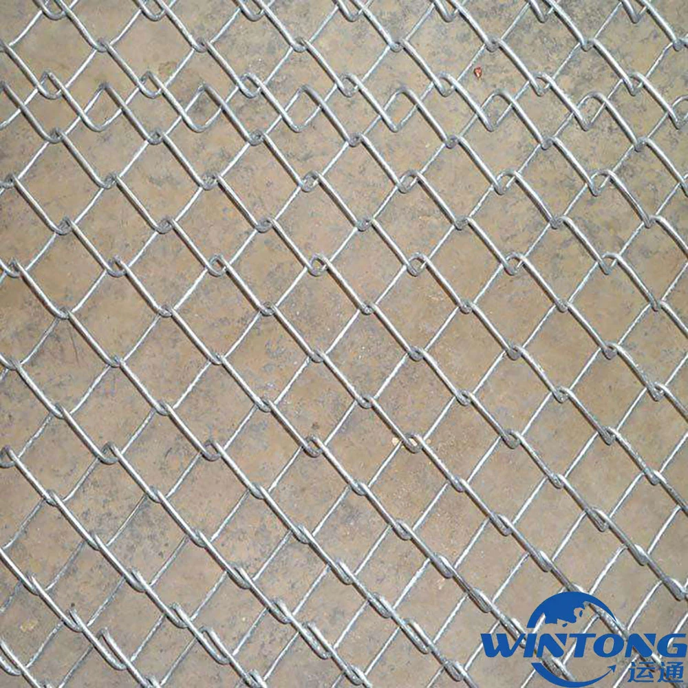 Galvanized Hook Mesh Mountain Green Grid Chain Link Wire Mesh