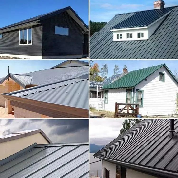Prepainted / PPGI / PPGL Aluminium Zinc Metal Building Materials Color Coated Plate Gi Aluzinc Galvanized Iron Corrugated Metal Roofing Steel Sheet
