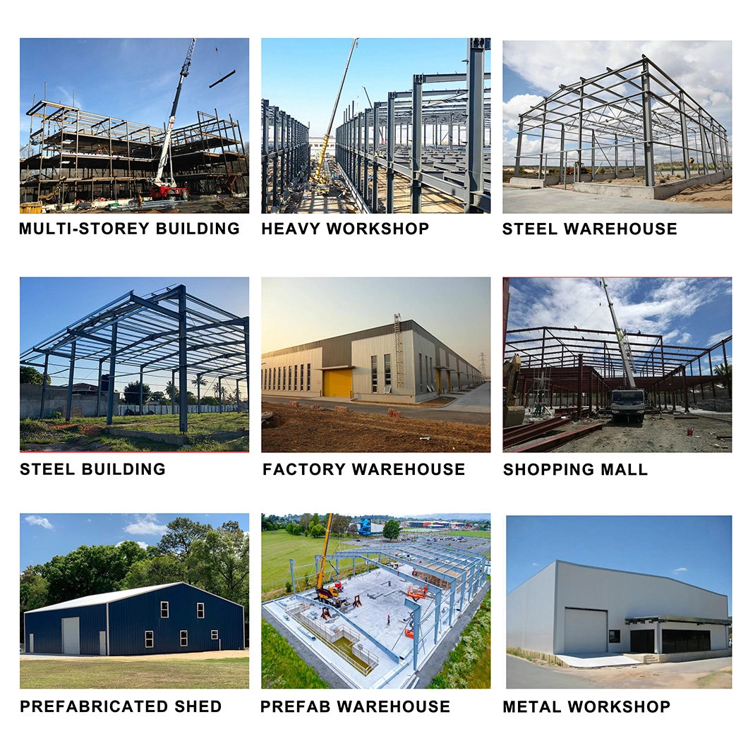 Free Design Prefabricated Steel Structure House Workshop Plant