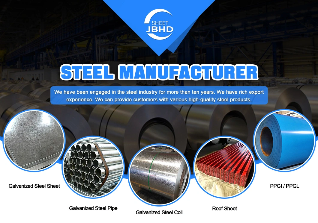 Building Material Dx51d Z275g Cold Rolled Gi Gl Galvanized Steel Coil with Regular Spangle