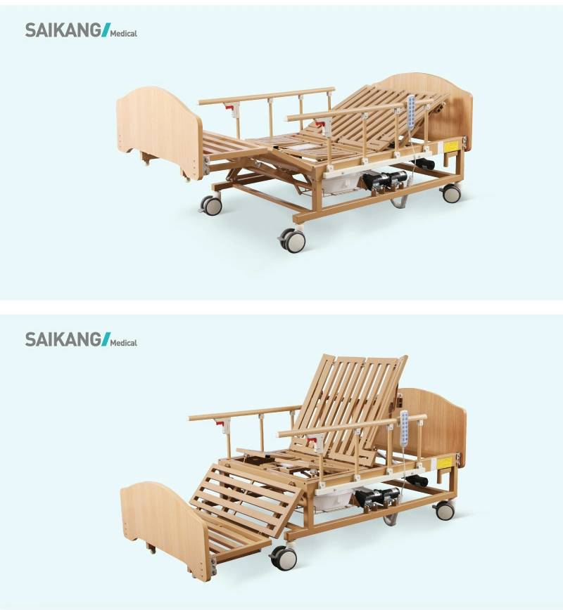 Sk-D07-1 Large Hospital 5-Function ICU Electric Medical Bed for Day Care