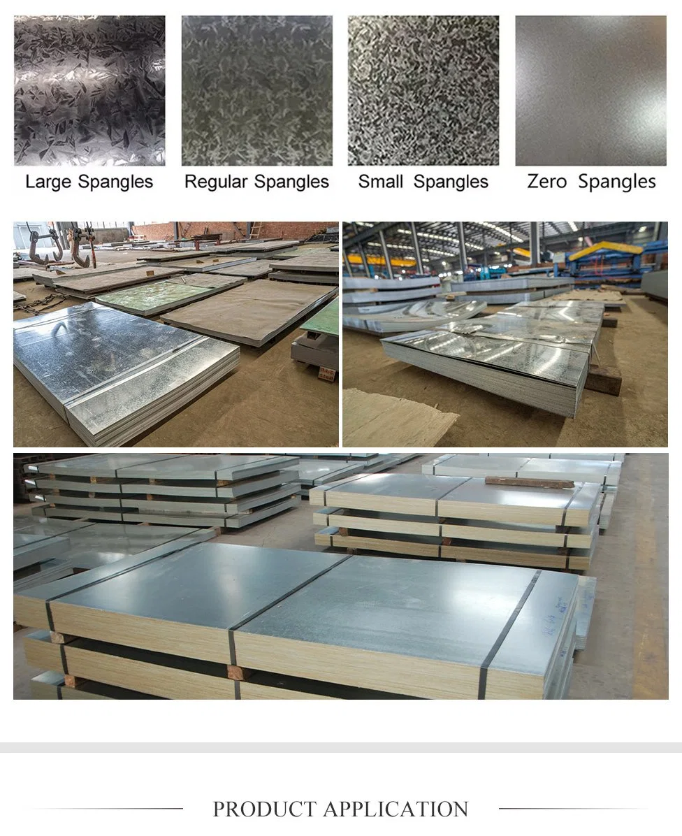Professional Production Wholesale and Retail 24 Gauge Galvanized Sheet Metal 6mm Thick Galvanized Sheet