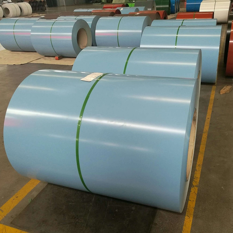 Factory Price Prepainted Gi Steel Coil/PPGI/0.6mm Ral 9015 Wooden Color Coated Steel Coil
