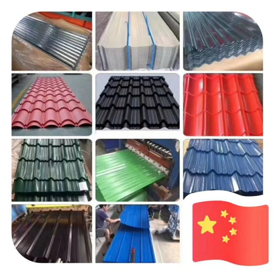 PPGI Roofing Sheet Factory Sale Top Quality Galvalume Corrugated Metal Roof Sheet