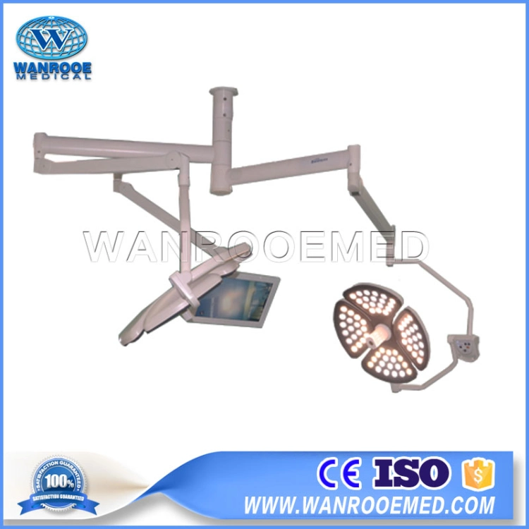Medical Portable Ceiling Double Heads Shadowless LED Examination Operating Treatment Lamp