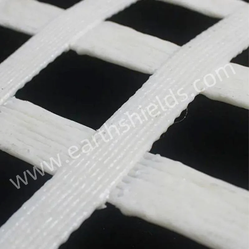 Mine Support Mesh High Tensile Strength Fiberglass Pet 120-120 Geogrid