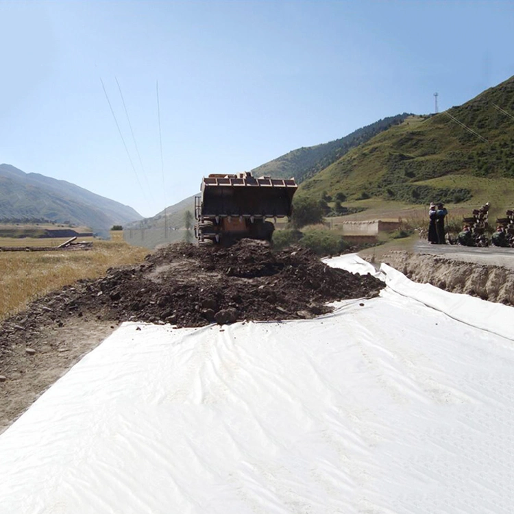 Nonwoven Drainage Membrane Geotextile for Road Base Consruction