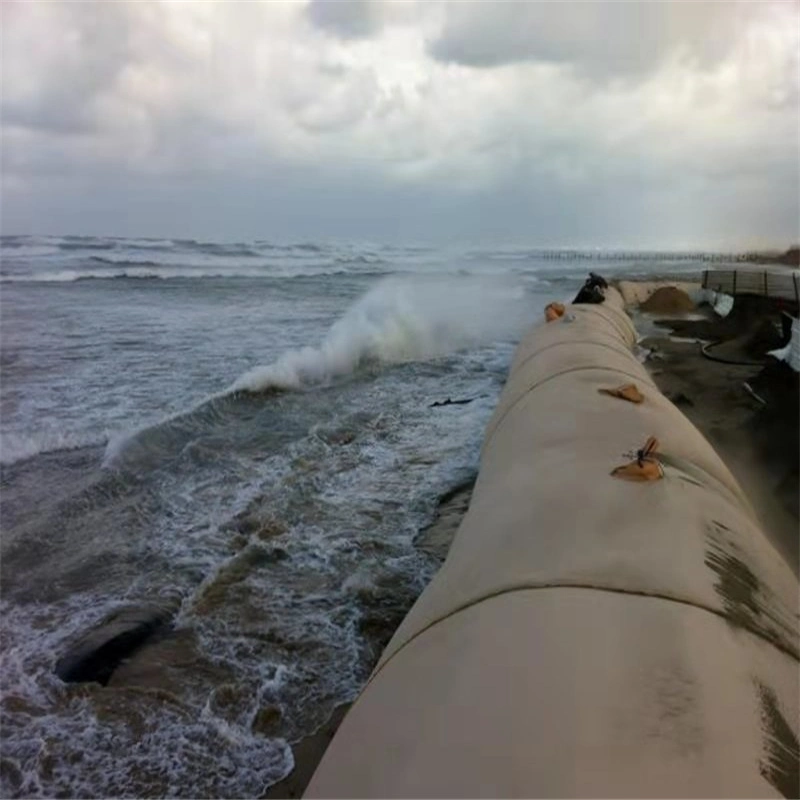 Zhongloo PP Geotextile Tubes Woven Geotextiles Geotube Silt Curtain Geotechnical Fabric for Sea Wall