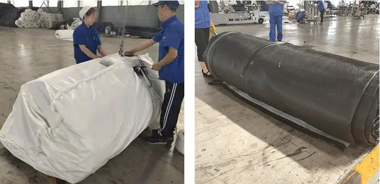 Polyester or Polypropylene Fiber as The Raw Material Geotextile Geo Bag 120g-800g