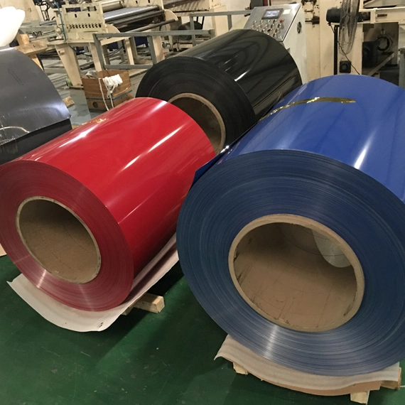 Cold Rolled PE/PVDF/HDP/SMP Prepainted Zinc Printed/Filmed/Pressed/Matte Galvalume Steel Sheet Strip PPGL Hot DIP Ral Color Galvanized Steel Coil China Supplier