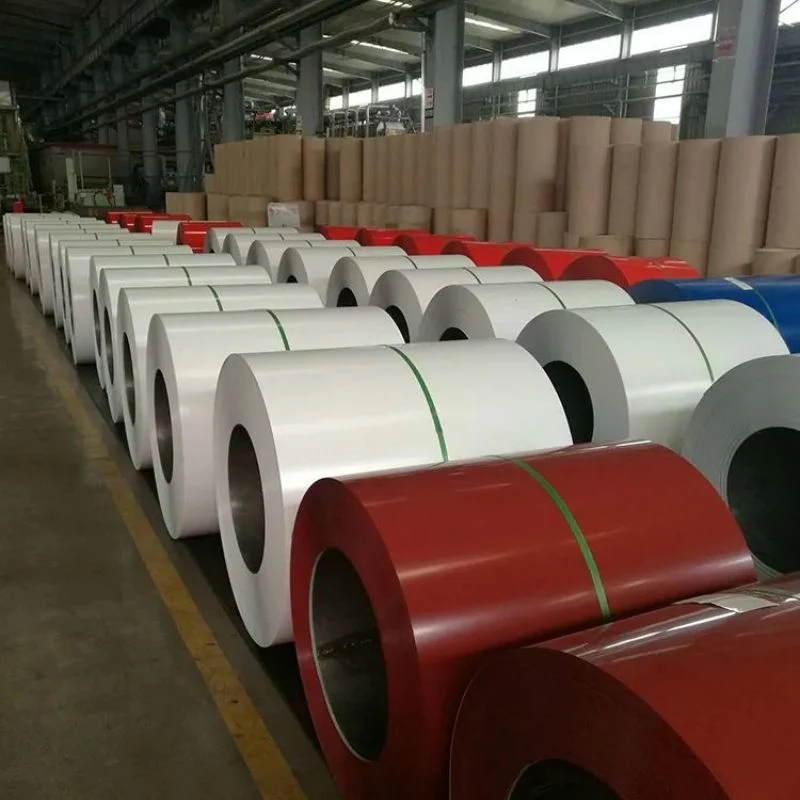 China Manufacturer Metal Prepainted Dx51d SGCC Galvanized Coil Custom Sizes PPGI PPGL Steel Coil for Building Material