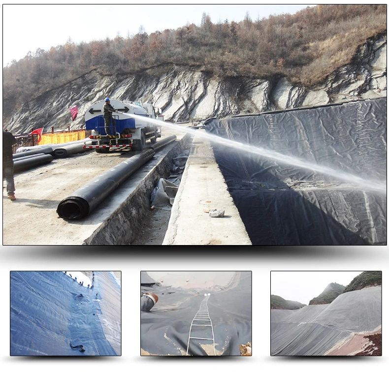 Harga Geomembrane HDPE Liner Sheet for Waterproofing Lining of Dam