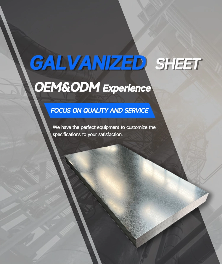 Wholesale Q235 Galvanized Metal Roofing Sheet for Building Material