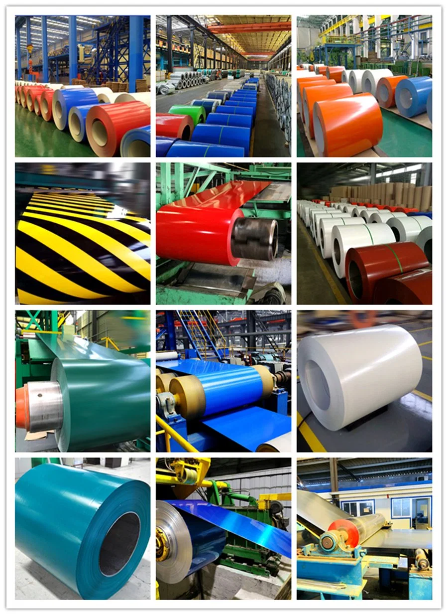Hongqiao Chinese Manufacturing Factory 0.5mm Thick CGCC Color Coated PPGI Prepainted Galvanized Steel Coil in Hot Sale