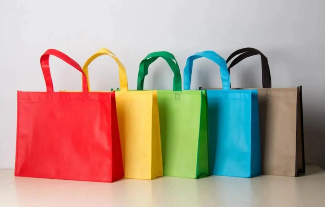 PP Non-Woven with Print, Recycling Laminated Ecobags Non-Woven Shopping Bag, Custom Logo Reusable Non Woven Grocery Bag