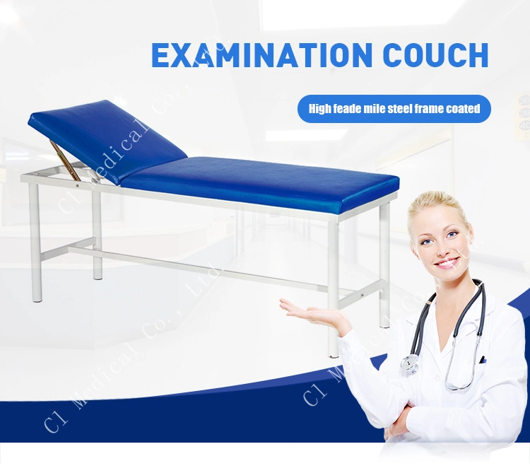 New Design Portable Hospital Examing Couch Folded Examination Hospital Bed