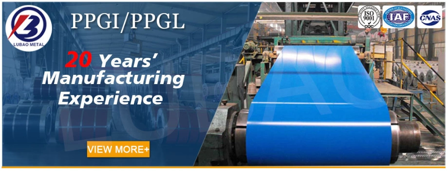 Chinese High-Strength Steel Coil Supplier PPGI Color Coated PPGL Aluminium Steel Coil
