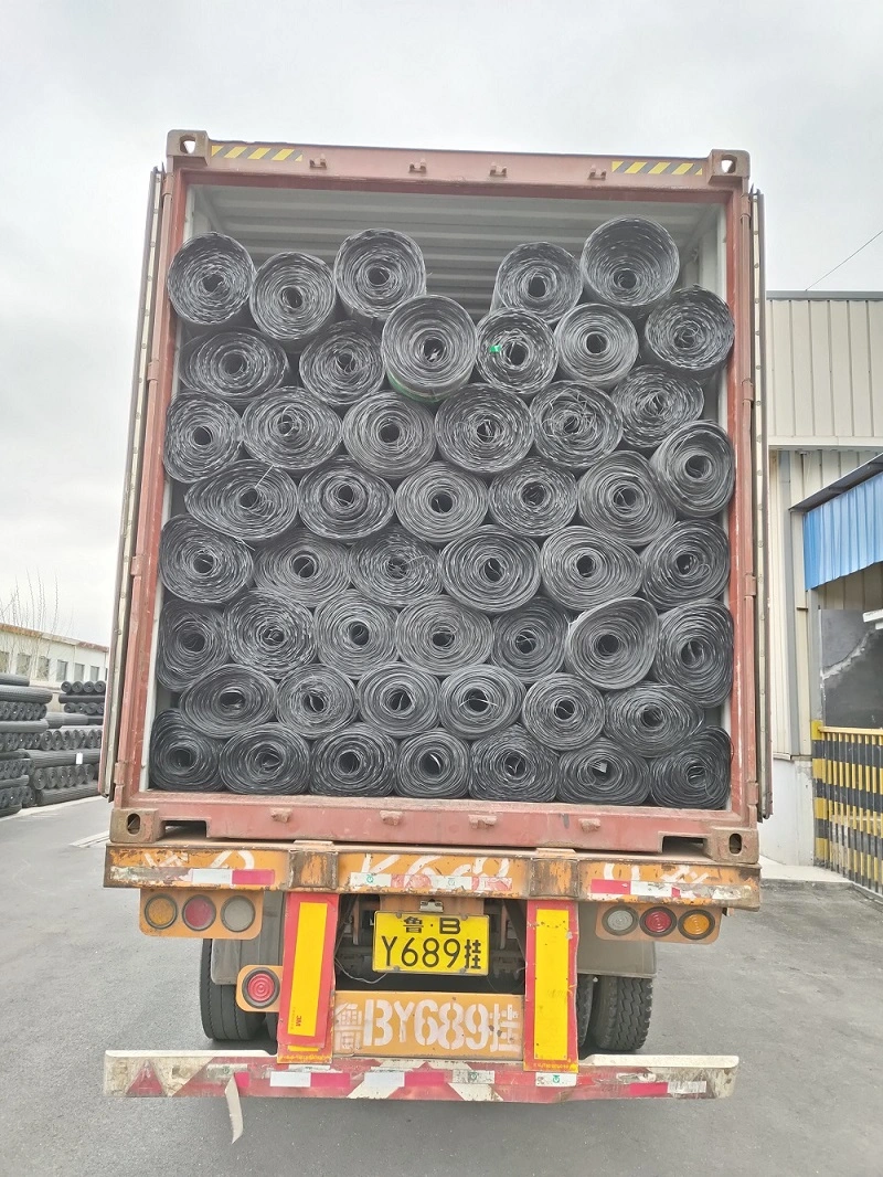 for Road Construction PP HDPE Plastic Uniaxial Geogrid