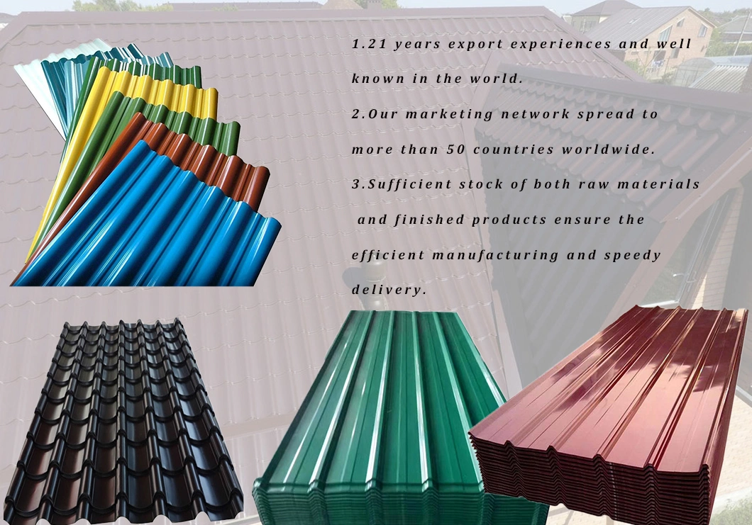 Hot Selling Wholesale PPGI Galvanized Corrugated Metal Roofing Sheet