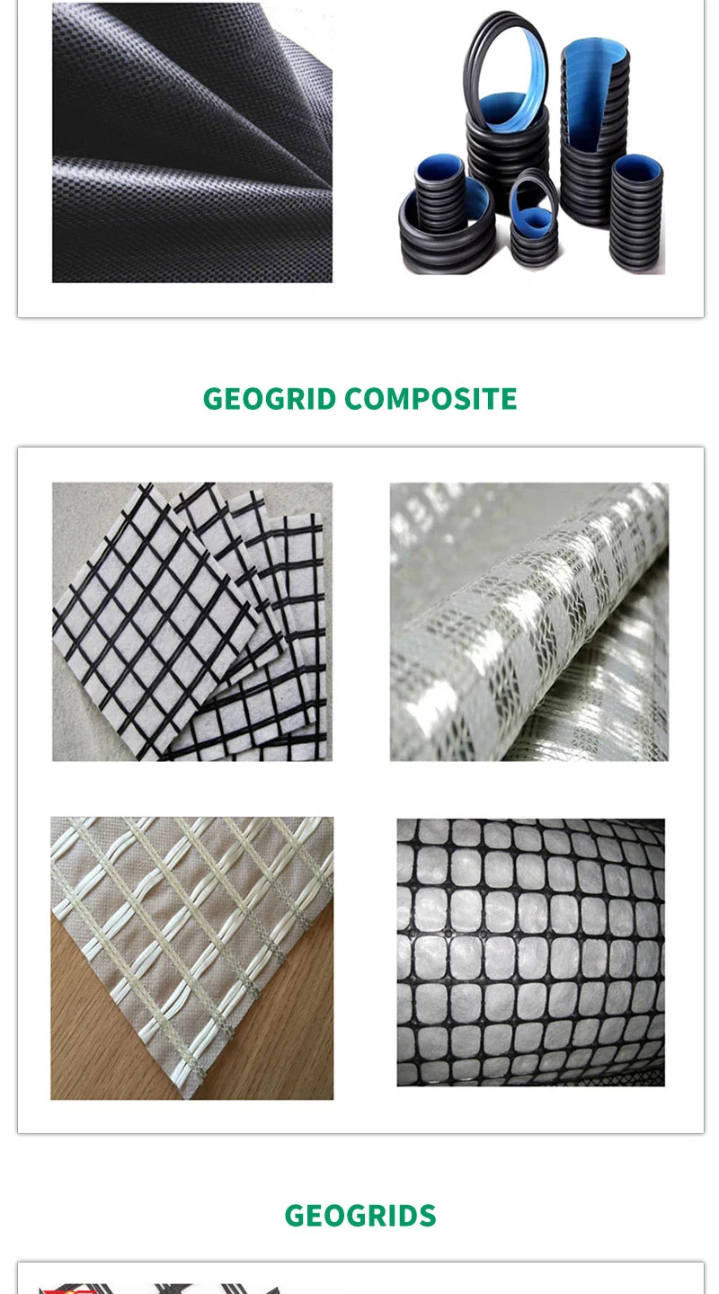 Warp-Knitting Reinforced Composite Fiberglass Geogrid Nonwoven for Concrete Road Surface