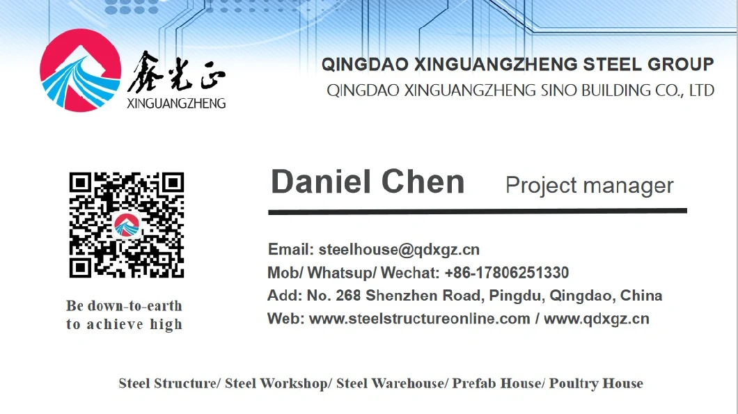 Galvanized Steel Frame Factory Plant Shed Workshop Building Fabrication