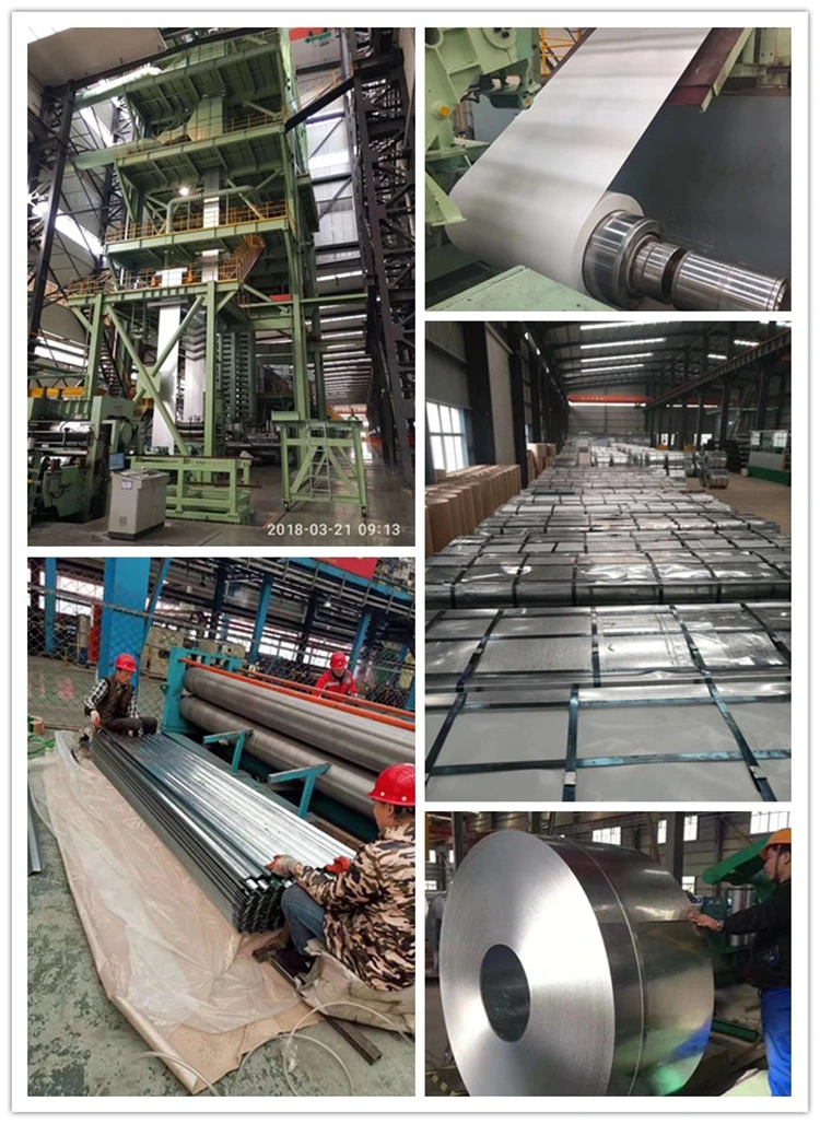 China Mill Factory Manufacture Gi PPGI Galvanized Alu Zinc Coated Galvalume Steel Coil for Roofing Building Material