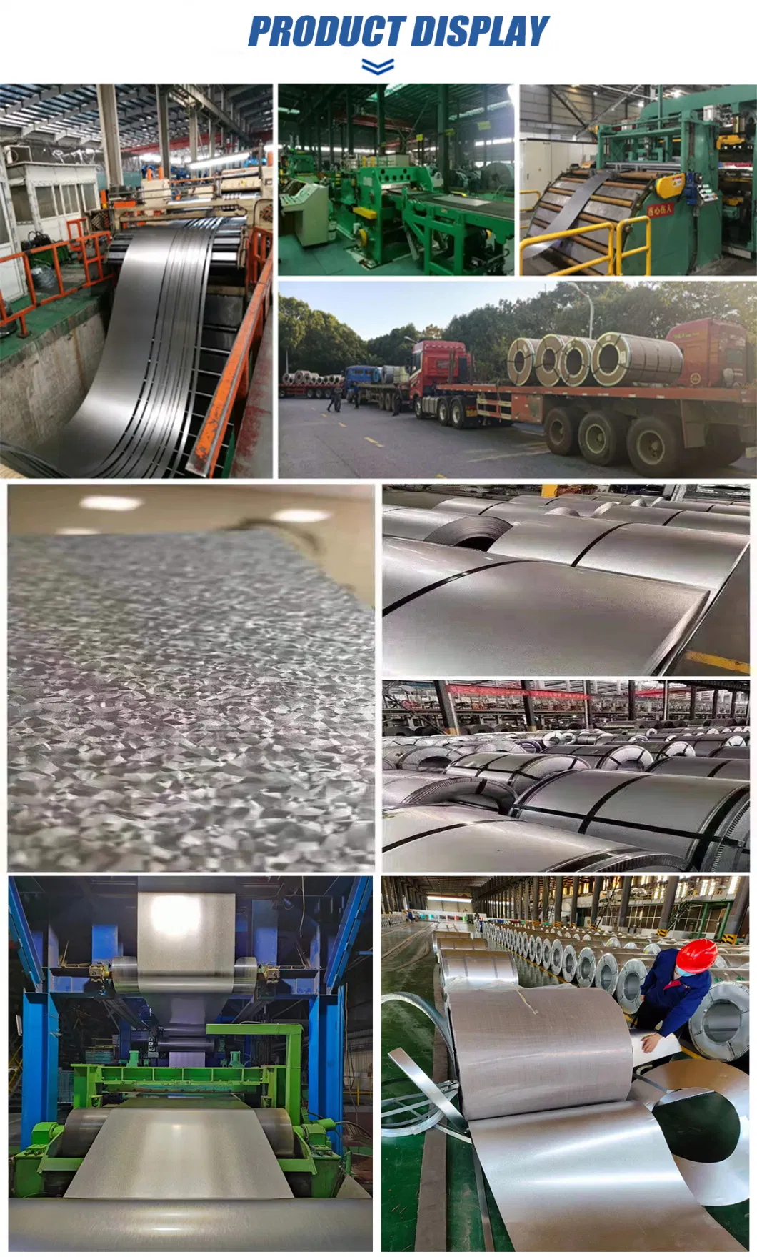 S250gd+Z275 St12-15 Gi Coil Zero Spangle Galvanized Steel Coil From Chinese Supply