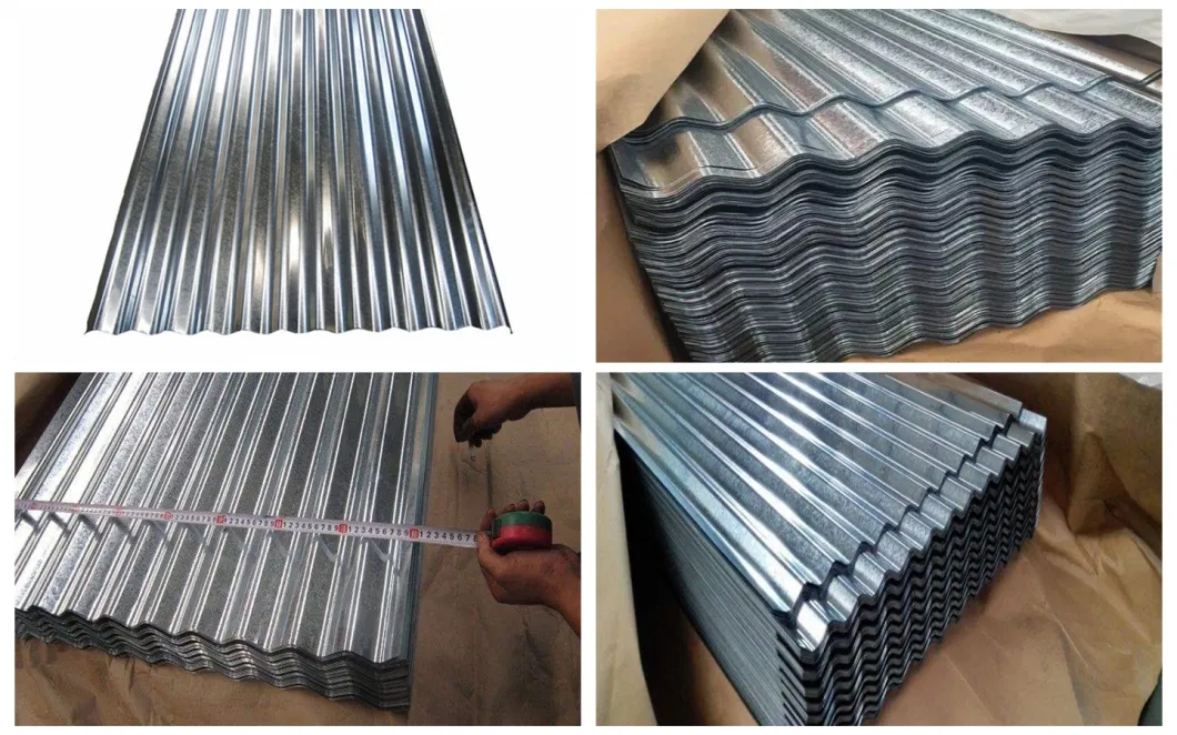 PPGI Zinc Coated Colorful Roofing Steel Corrugated Sheet Metal Roofing