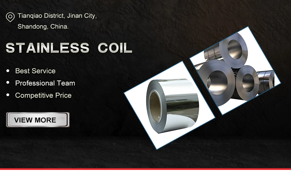 Manufacturer 201 304 316 316L Coils Ba No. 4 8K Strip 2b Mirror Hairline Surface Finished Cold Rolled Tisco Stainless Steel Coil