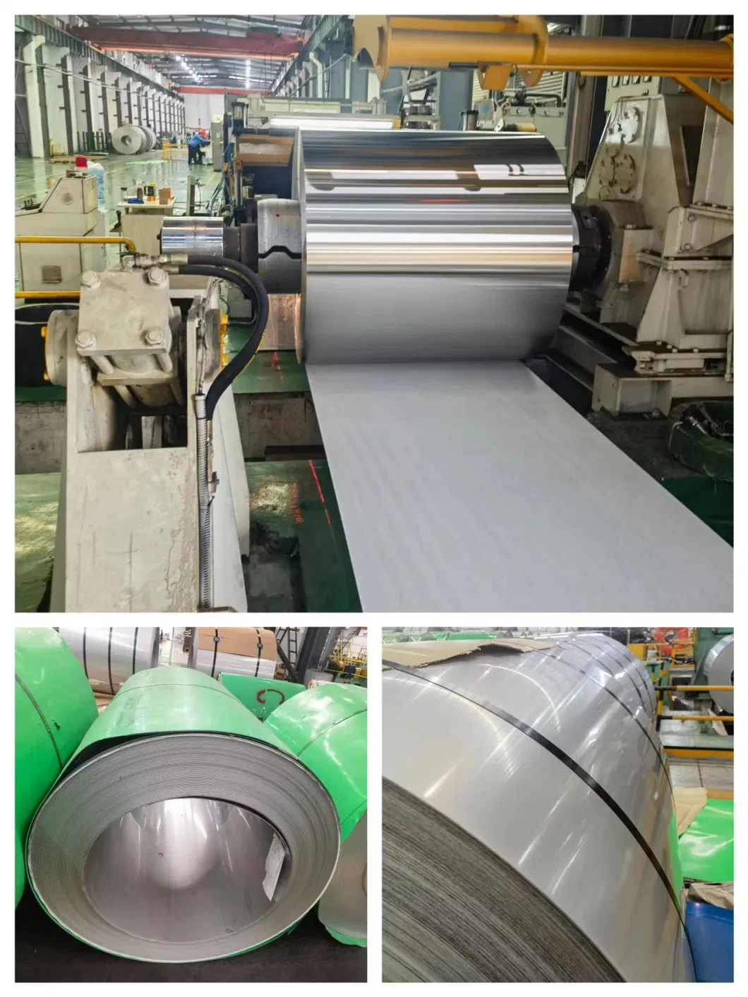 Manufacturer Customized PPGI/HDG/Gi 410/420/SUS304/304L Hot Dipped/Mirror Galvanized Steel Coil for Roofing Material
