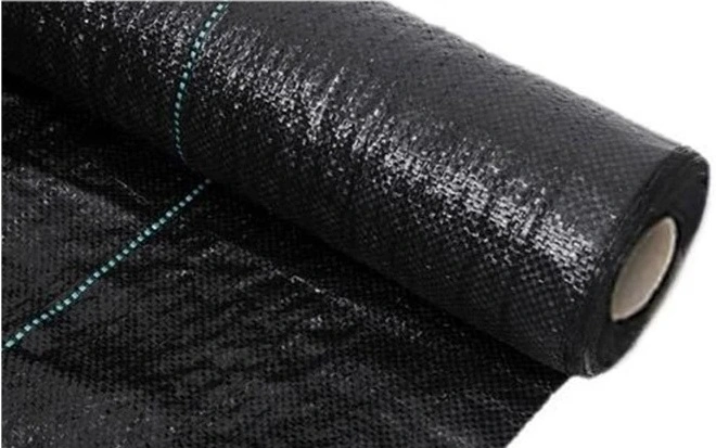 120GSM PP Woven Geotextile, Black