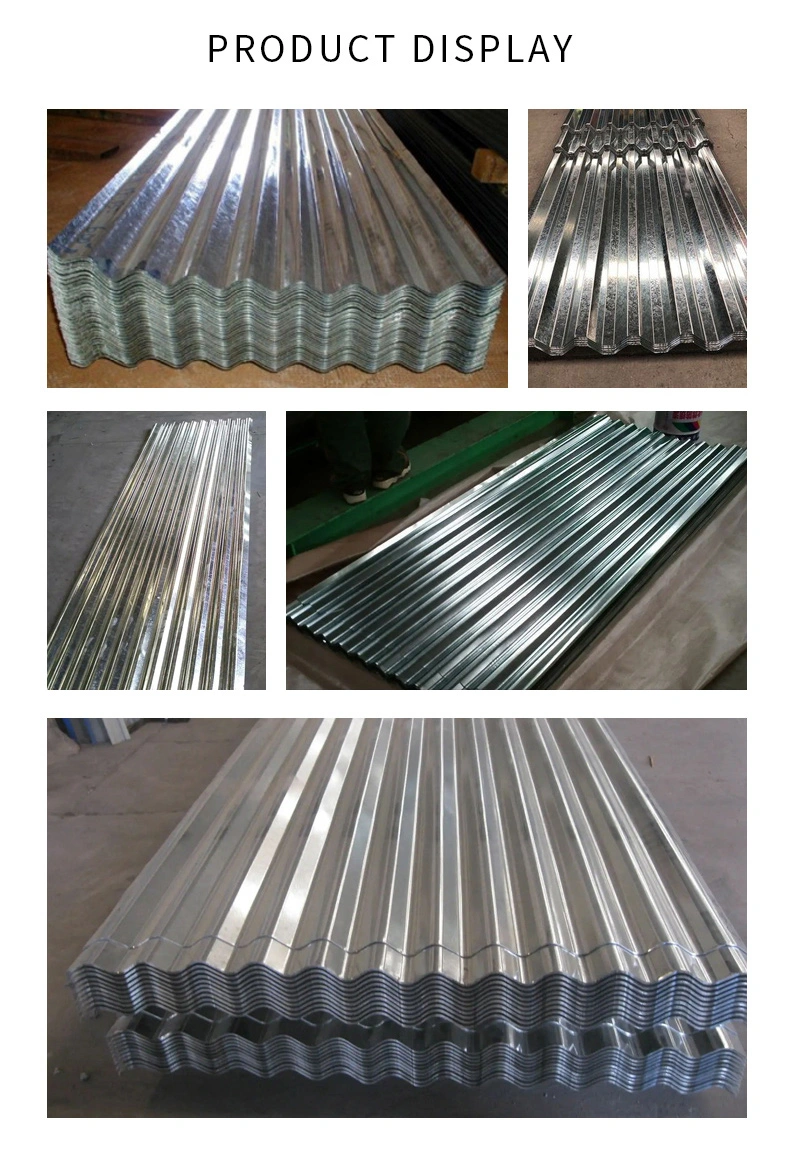 Dx51d Afp Az150 Galvalume Steel Corrugated Tile Sheets Z80 Zinc Coated Galvanized Roofing Sheet