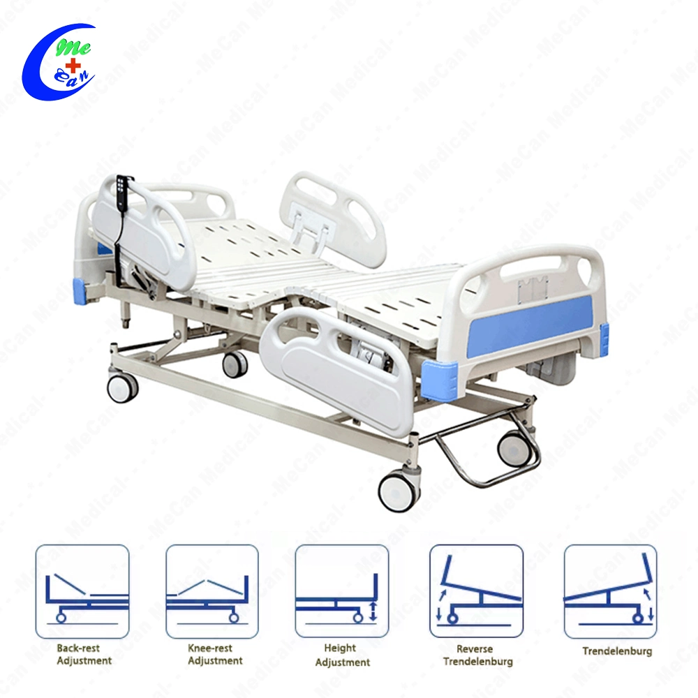 Medical Hospital Furniture Medical ICU Patient 3 5 Function Electric Nursing Hospital Bed