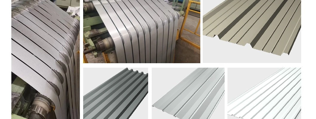 Dx51d G350 Galvanized Color Coating Prepainted Zincalume Steel PPGI Coil for Ibr Roofing Cladding