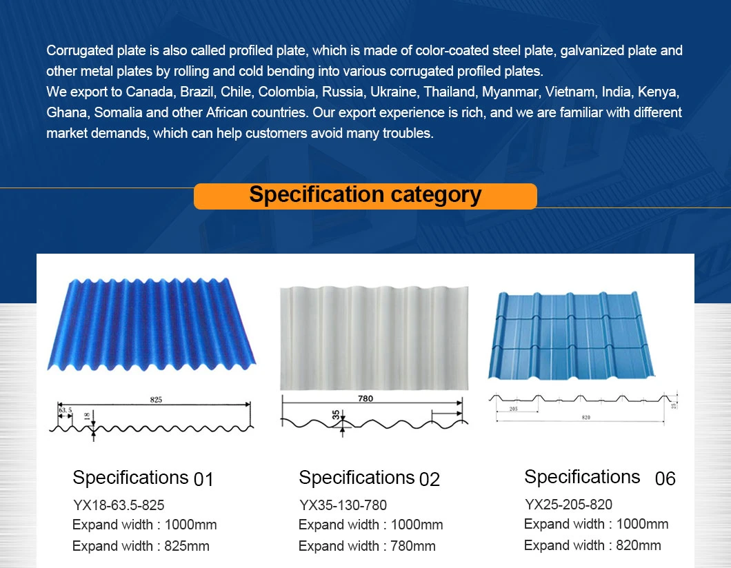 Factory Price PPGI PPGL Ral Color Coated Customized Galvanized Steel Corrugated Roofing Sheet