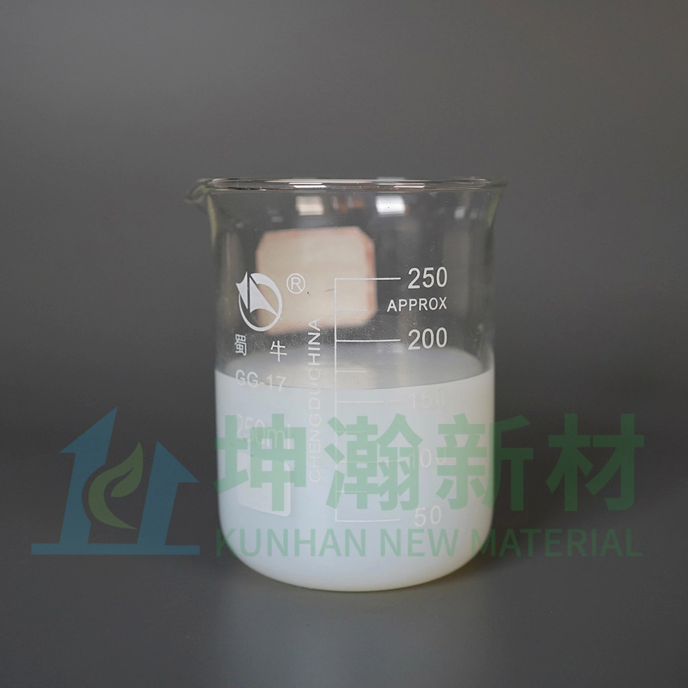 Water-Based Acrylic Polymer Emulsion for Fiberglass Mesh Geogrid