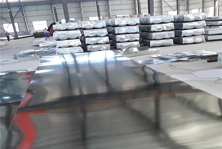 Factory Production 8mm 6mm Zinc Coated Plate Galvanized Steel Sheet