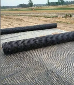 Plastic PP Biaxial Geogrid Fabric Factory for Stability Soil Road Railway Construction