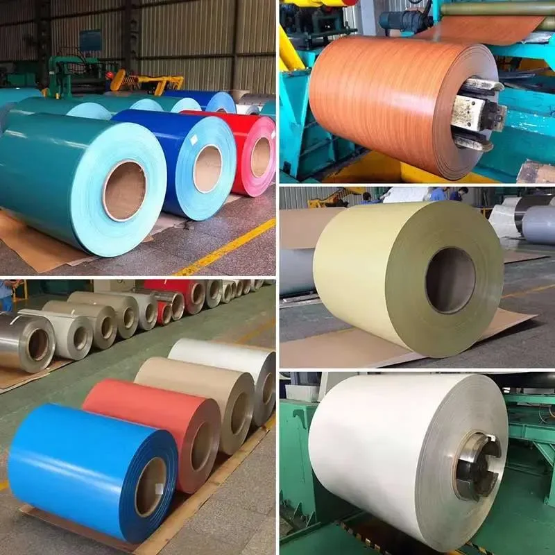 Iron Sheet Building Roofing Material 2 mm Dx51d Cold Roll/Hot Rolled Steel Coil PPGI/ PPGL G350 G550 Ral90 Prepainted Galvanized Zinc Coating Steel Coil