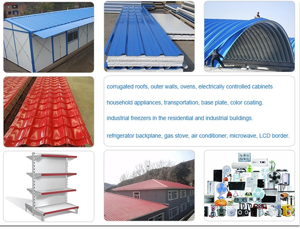 PPGI/PPGL/Color Coated/Aluzinc Zinc/Colour Coated/Gigalvanized/Galvalume/Prepainted/Corrugated Steel/Roofing Sheet/Roof Tile