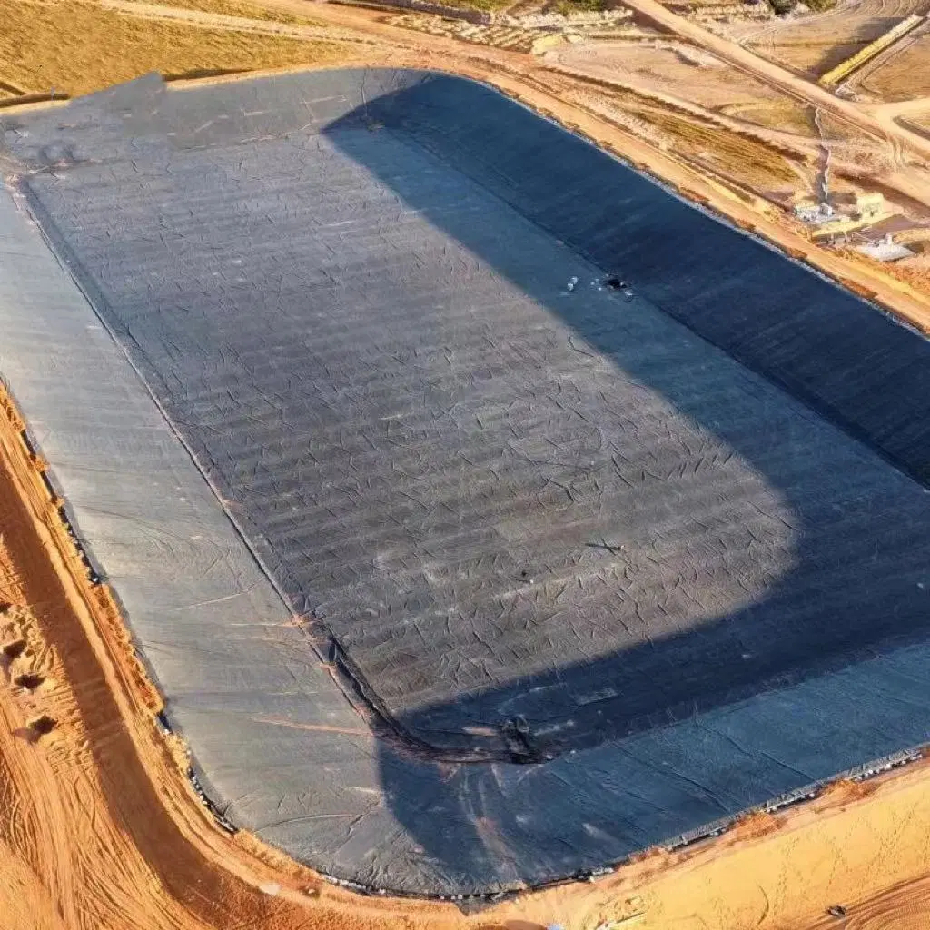 Sewage Tank Lining with HDPE Geomembrane for Chemical Plants